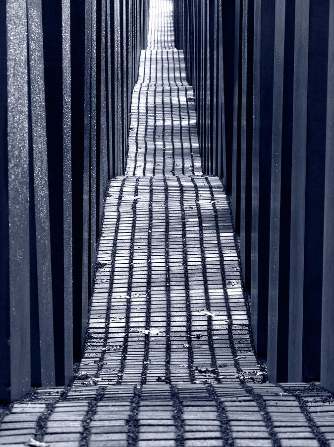 Memorial To Murdered Jews In Berlin Photograph by Lothar Knopp