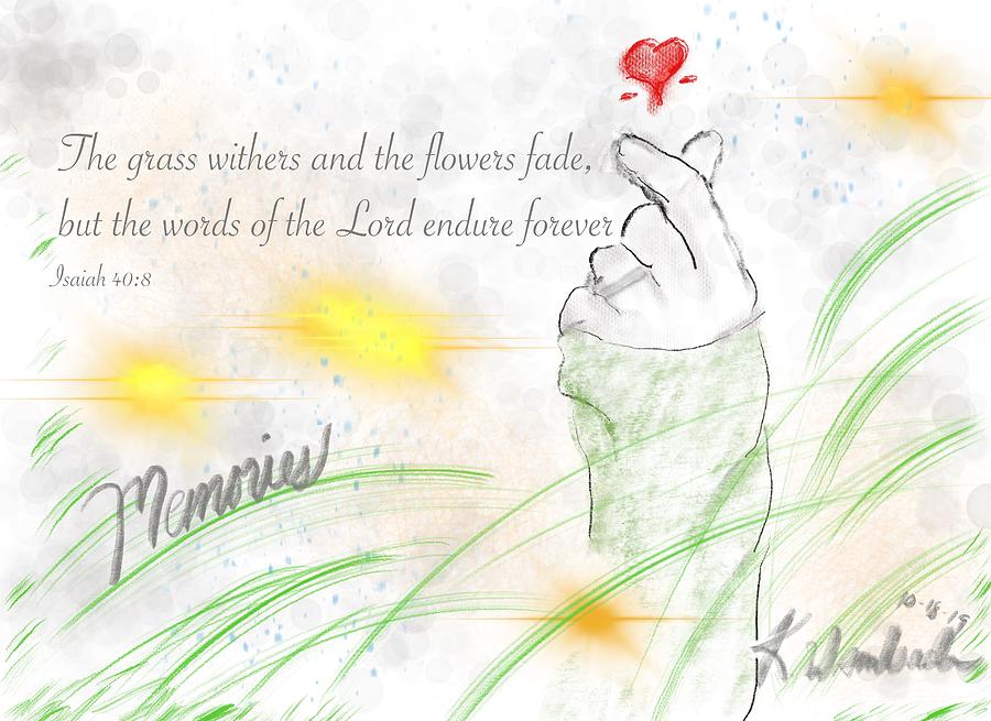 Memories Digital Art - Memories by Kristen Wambach Memories Digital Art - Memories by Kristen Wambach
