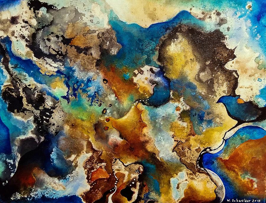 Summer Painting - Memories Of Summer by Wolfgang Schweizer Summer Painting - Memories Of Summer by Wolfgang Schweizer