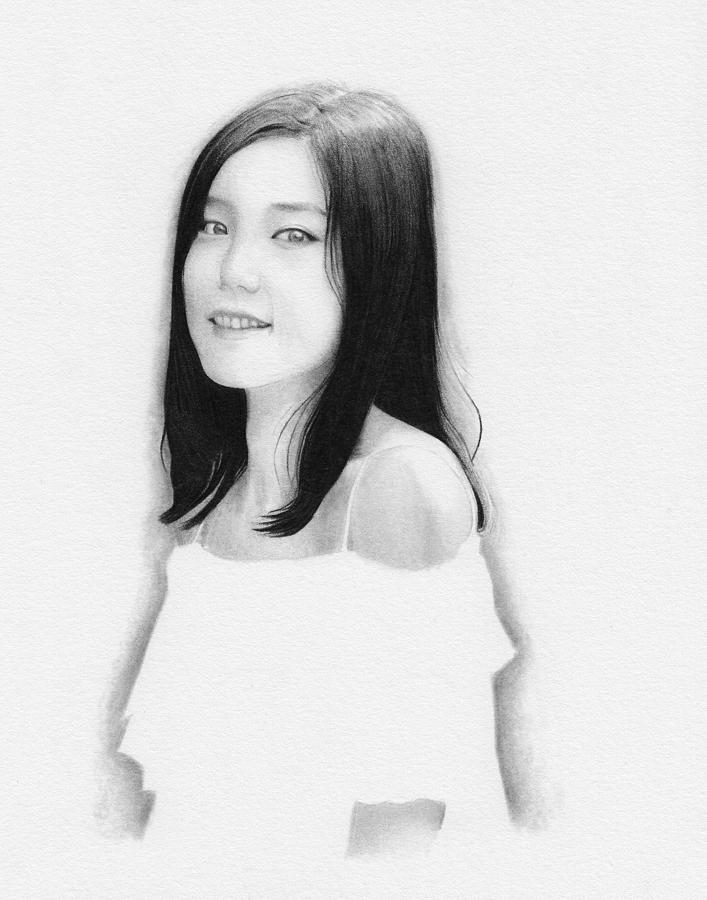 Pencil Drawing - Memory by Ryan Nieves Pencil Drawing - Memory by Ryan Nieves