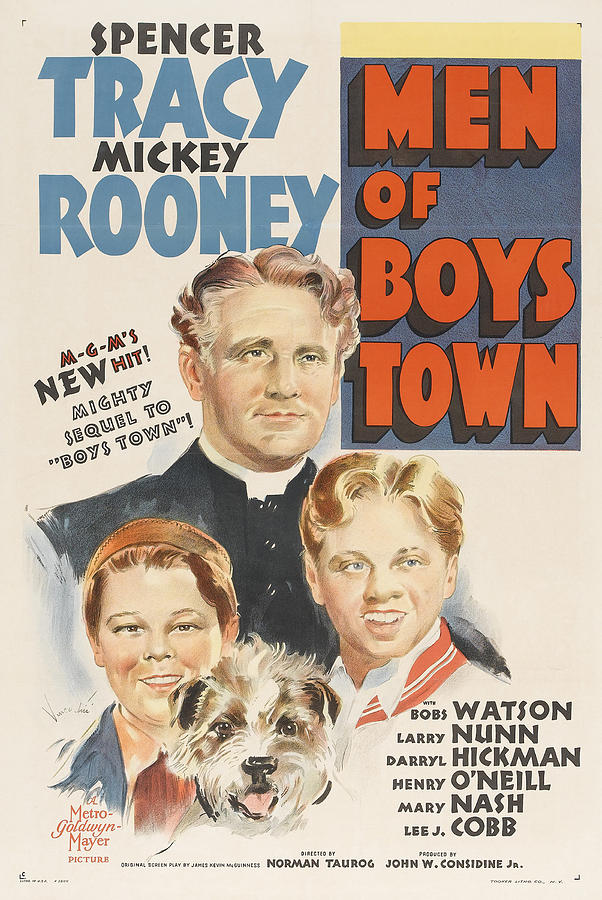 Men of Boys Town Photograph by Metro-Goldwyn-Mayer