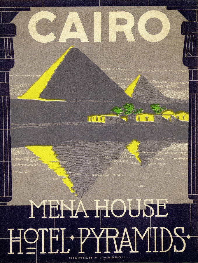 Mena House, Hotel Pyramids Photograph by Jim Heimann Collection Mena House, Hotel Pyramids Photograph by Jim Heimann Collection