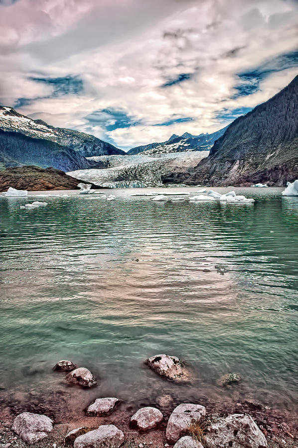 Travel Photograph - Mendenhall Glacier 2 by Paul Coco