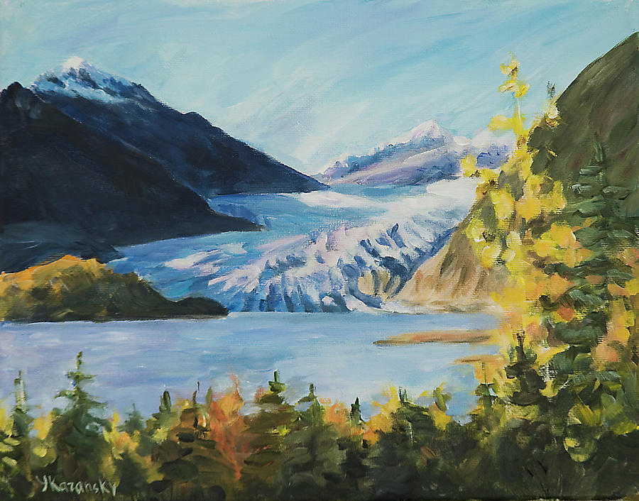 Mendenhall Glacier in Autumn by Yulia Kazansky Mendenhall Glacier in Autumn by Yulia Kazansky