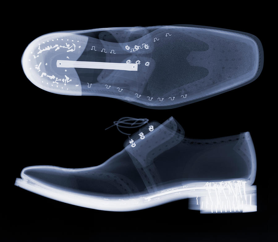 Mens Brogue Shoes Photograph by Nick Veasey Mens Brogue Shoes Photograph by Nick Veasey