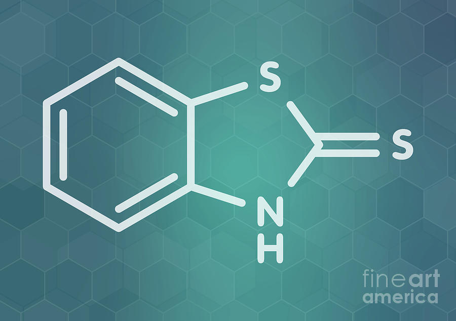 Mercaptobenzothiazole Skin Sensitizer Molecule by Molekuul/science ...