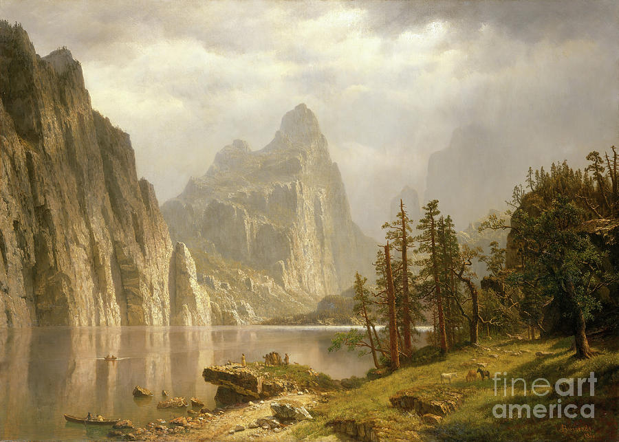 Merced River Drawing by Heritage Images Merced River Drawing by Heritage Images