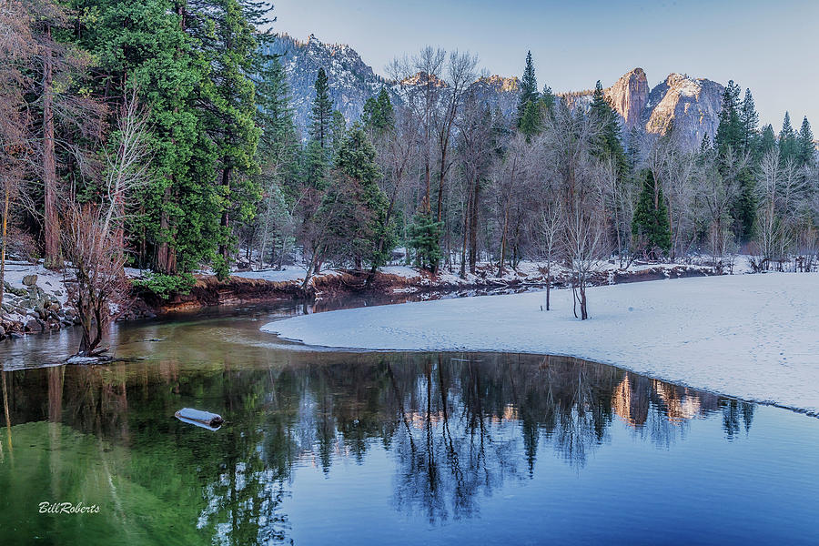 Merced River In the Sun Photograph by Bill Roberts