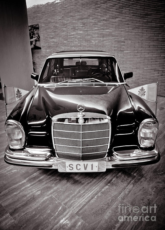 Mercedes Benz 300 Pope Car Photograph by Stefano Senise