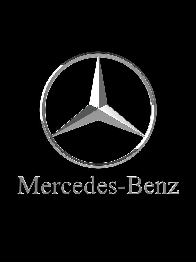 Mercedes Emblem Digital Art by Mercedes Emblem