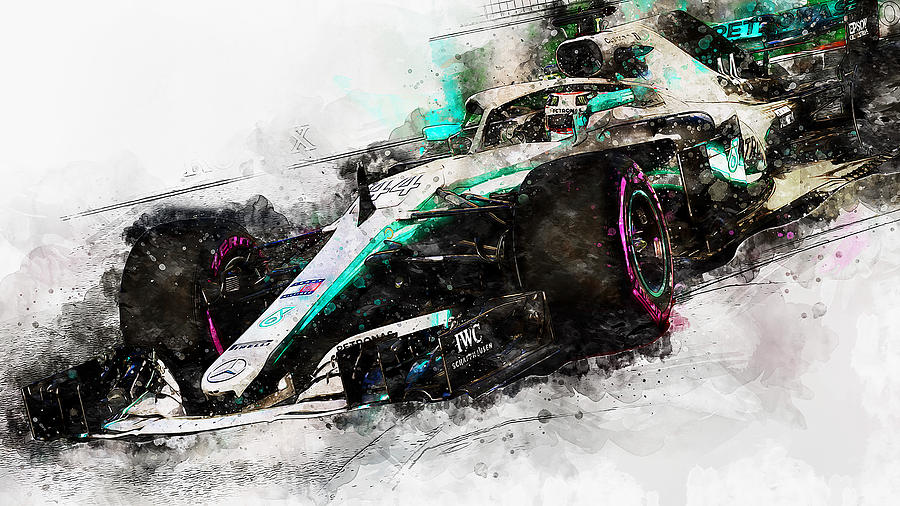 Mercedes W10 - 09 by Andrea Mazzocchetti Mercedes W10 - 09 by Andrea Mazzocchetti