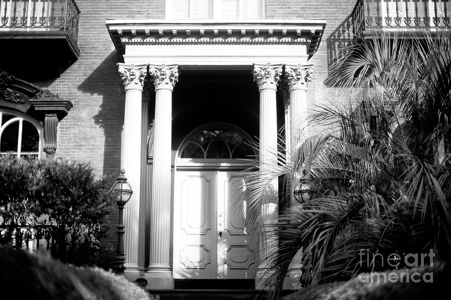Mercer Williams House Front Door in Savannah Photograph by John Rizzuto