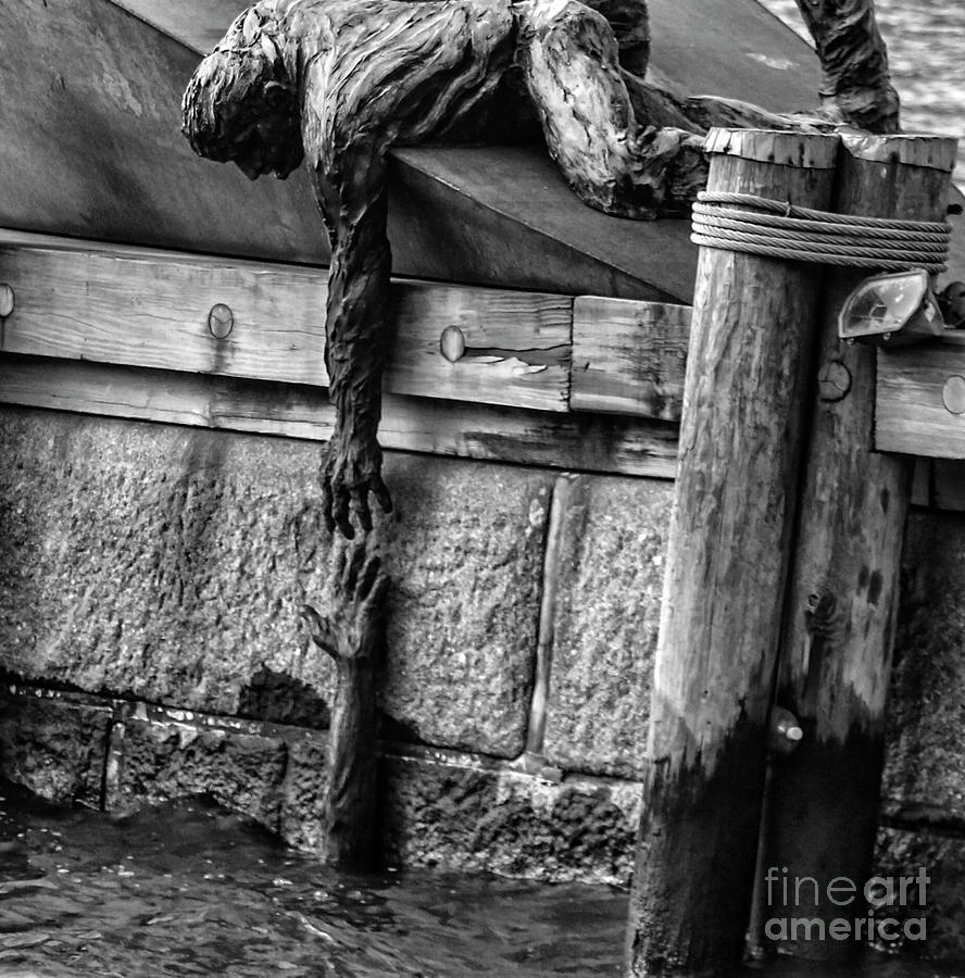 Merchant Marine Memorial WWII Battery Park NY Photograph by Chuck Kuhn