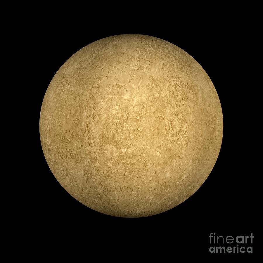 Mercury Photograph by Tim Brown/science Photo Library