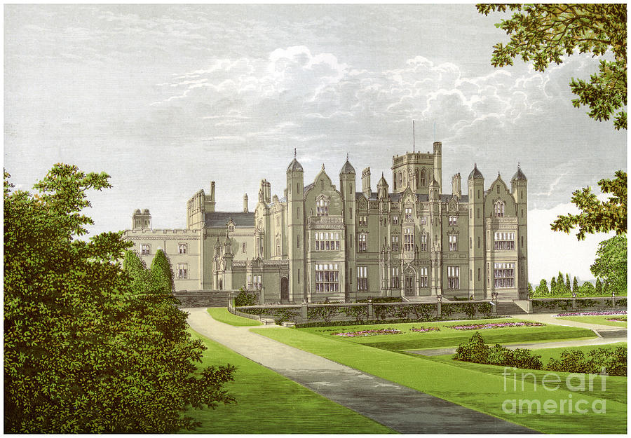 Merevale Hall, Warwickshire, Home Drawing by Print Collector