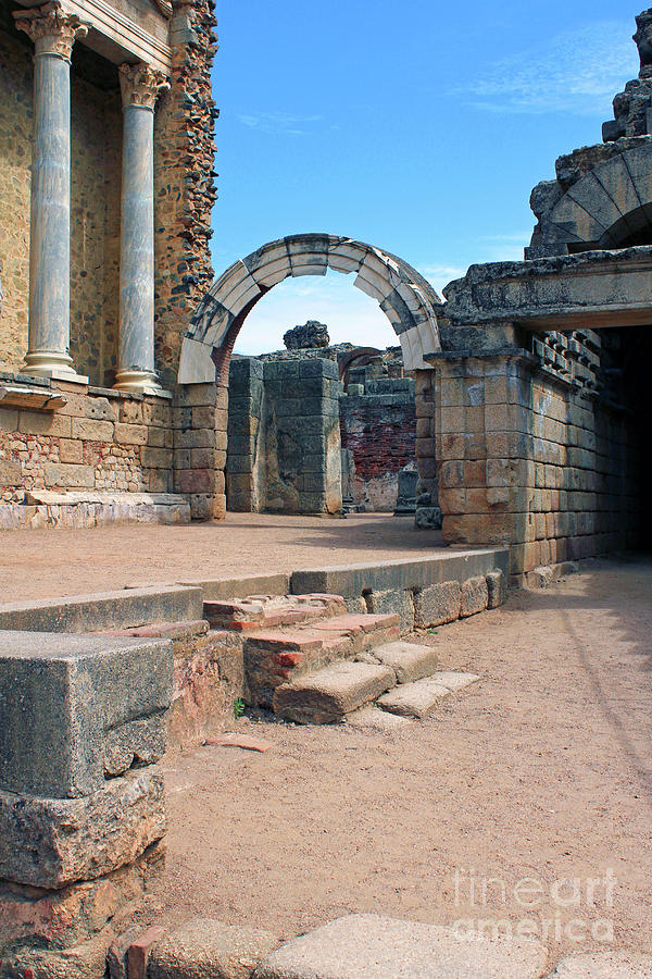 Merida Roman Amphitheater Photograph by Nieves Nitta