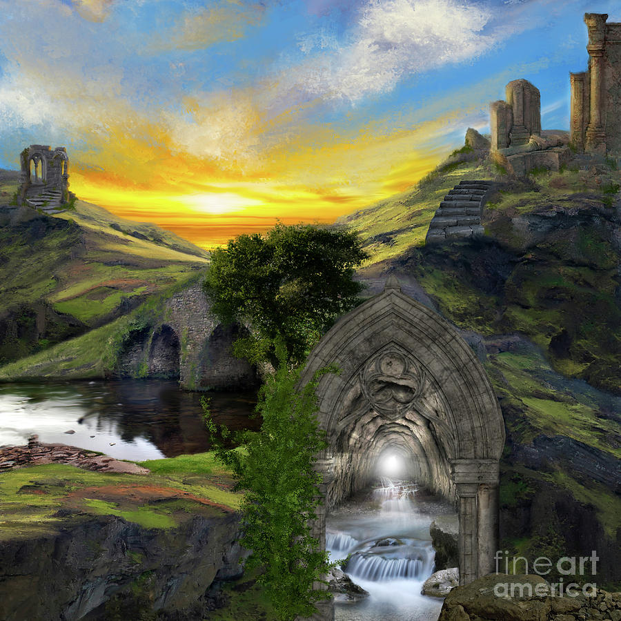 Merlins Cave by Anne Vis Merlins Cave by Anne Vis