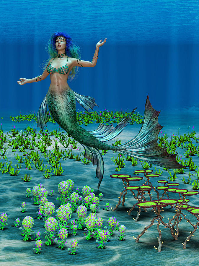 Mermaid Digital Art