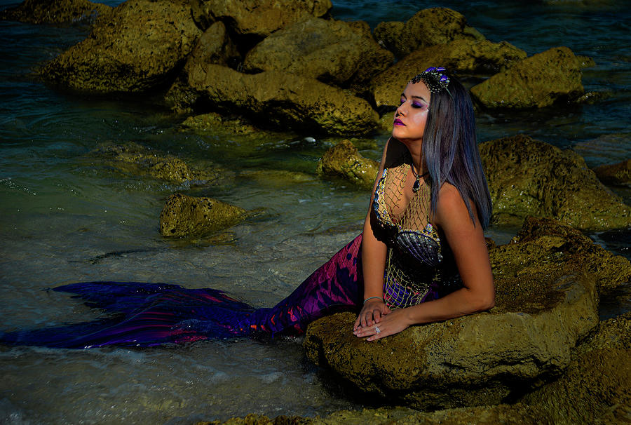 Mermaid Relaxing Photograph by Keith Lovejoy
