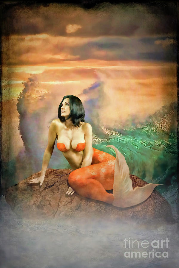 Mermaid Tales Digital Art by Recreating Creation