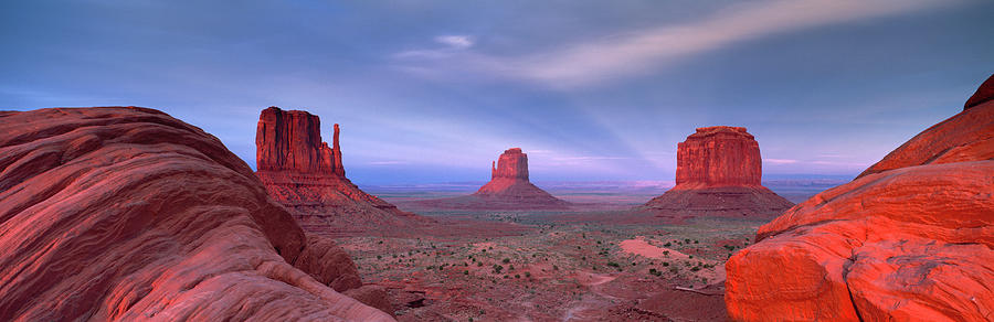 Merrick Buttes, Monument Valley, Arizona Photograph by Travelpix Ltd