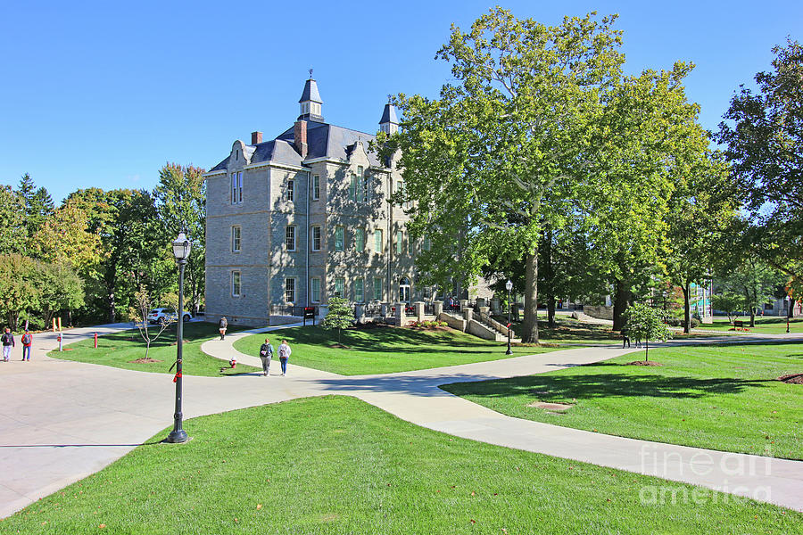 Merrick Hall Ohio Wesleyan University 4694 Photograph by Jack Schultz