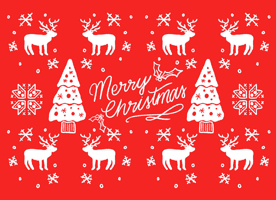 Christmas Digital Art - Merry Christmas by Ashley Santoro