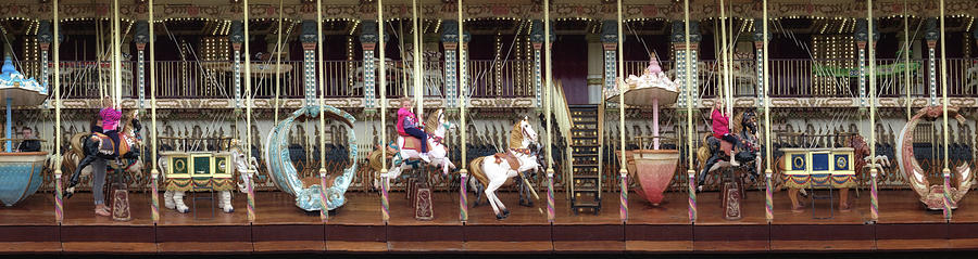 Merry go round Photograph by Seeables Visual Arts