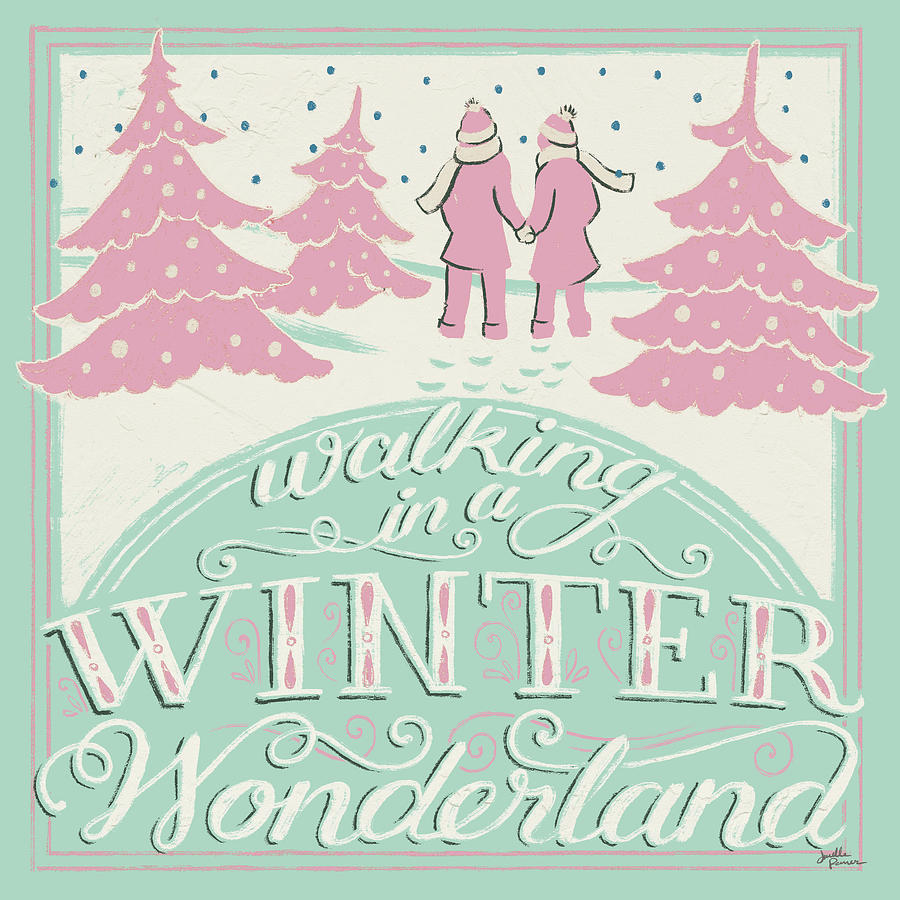 Children Painting - Merry Little Christmas IIi Vintage by Janelle Penner Children Painting - Merry Little Christmas IIi Vintage by Janelle Penner