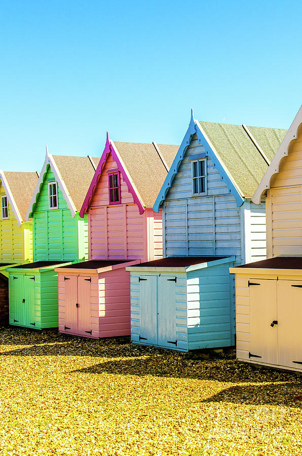 Summer Photograph - Mersea Island Beach Huts, Image 7 by Jonny Essex