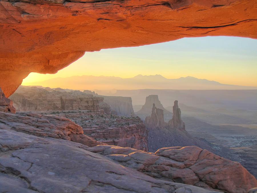 Mesa Arch At Early Morning Photograph by Rovingmagpie@flickr.com