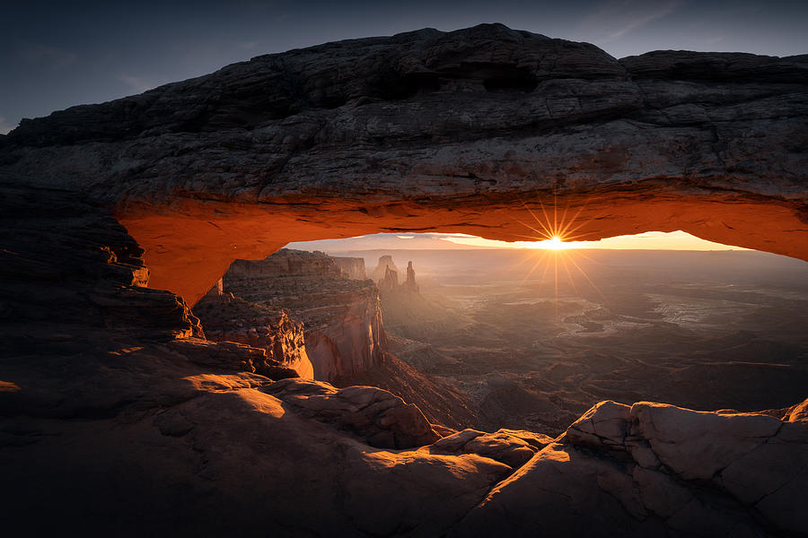 Landscape Photograph - Mesa Arch by Karol Nienartowicz