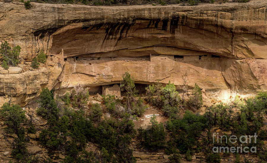 Mesa Verde Ancestral Puebloan Cliff Dwellings Photograph by Blake Webster