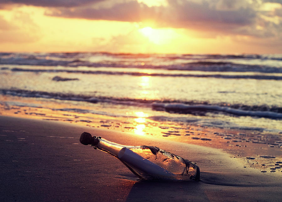 Message In A Bottle Photograph by Libertad Leal Photography