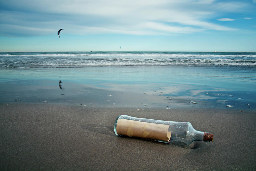 Message In Bottle Photograph by Elvira Boix Photography