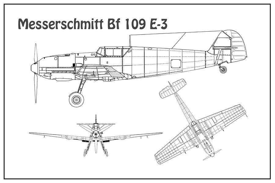 Ме 109 чертежи