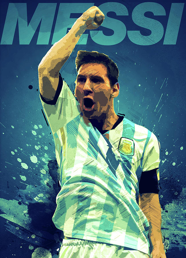 Messi Digital Art by Smh Yrdbk - Fine Art America