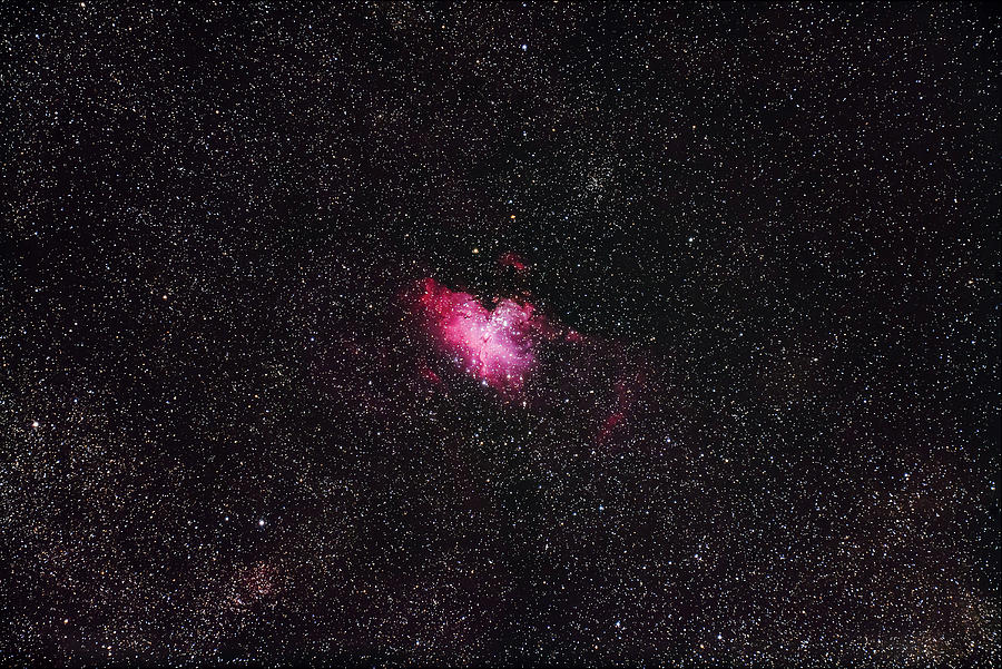 Messier 16, The Eagle Nebula In Serpens Photograph by Alan Dyer