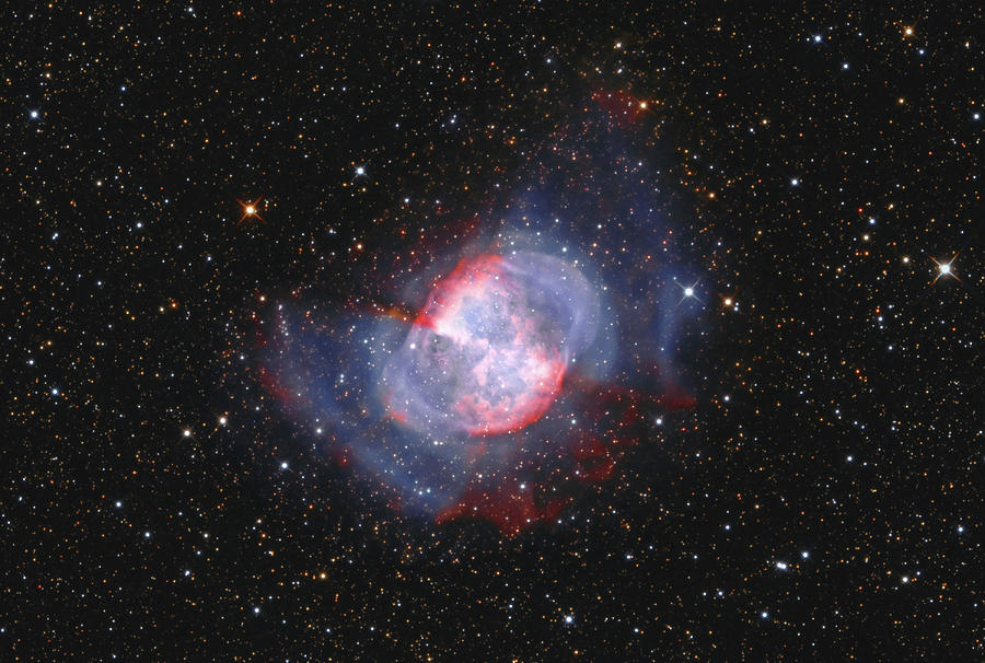 Messier 27, A Planetary Nebula Photograph by Lorand Fenyes