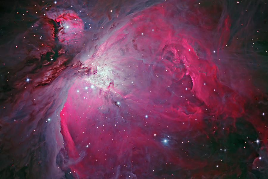 Messier 42, The Orion Nebula Photograph by Bob Fera/stocktrek Images