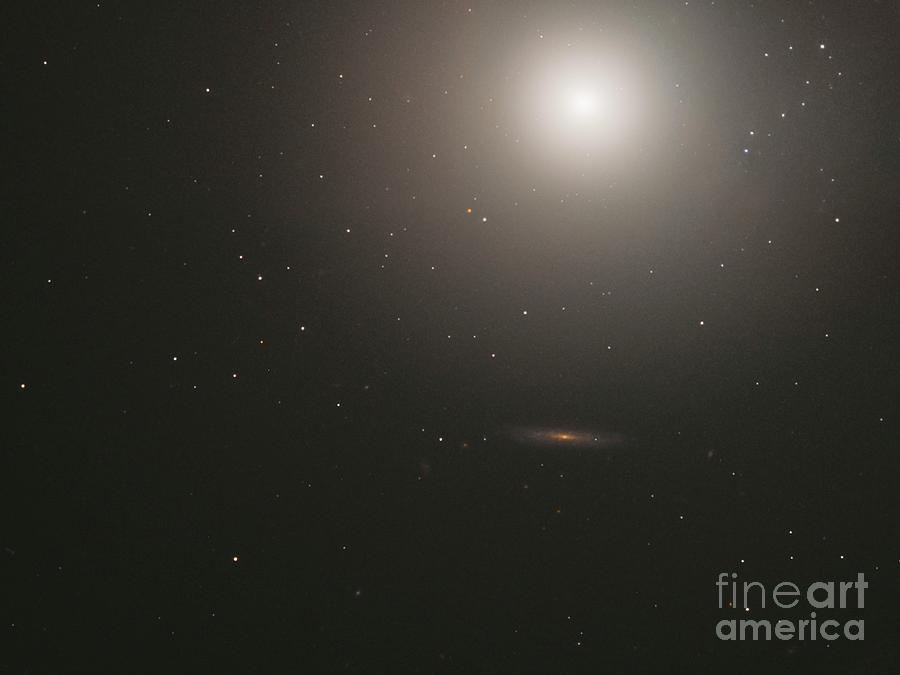 Messier 89 Elliptical Galaxy Photograph by Nasa, Esa, Stsci, And M. Franx (universiteit Leiden) And S. Faber (university Of California, Santa Cruz)/science Photo Library