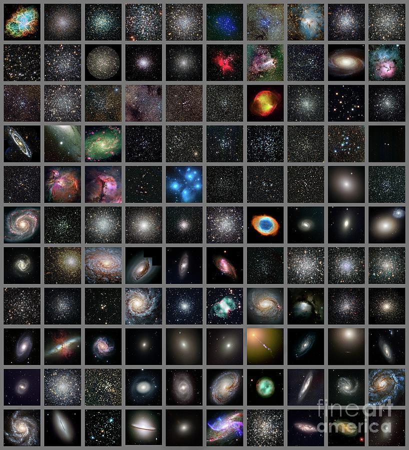 Messier Objects Photograph by Science Photo Library
