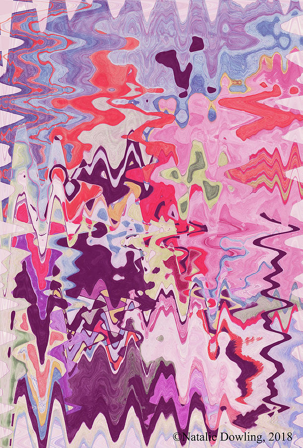 Messy Kandinsky Digital Art by Natalie Dowling