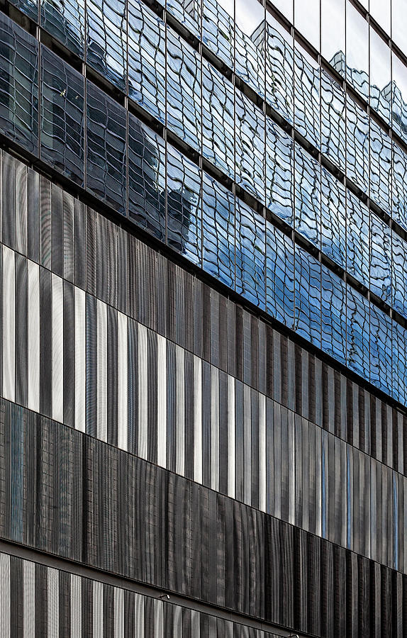 Metal and Glass Architecture Photograph by Robert Ullmann
