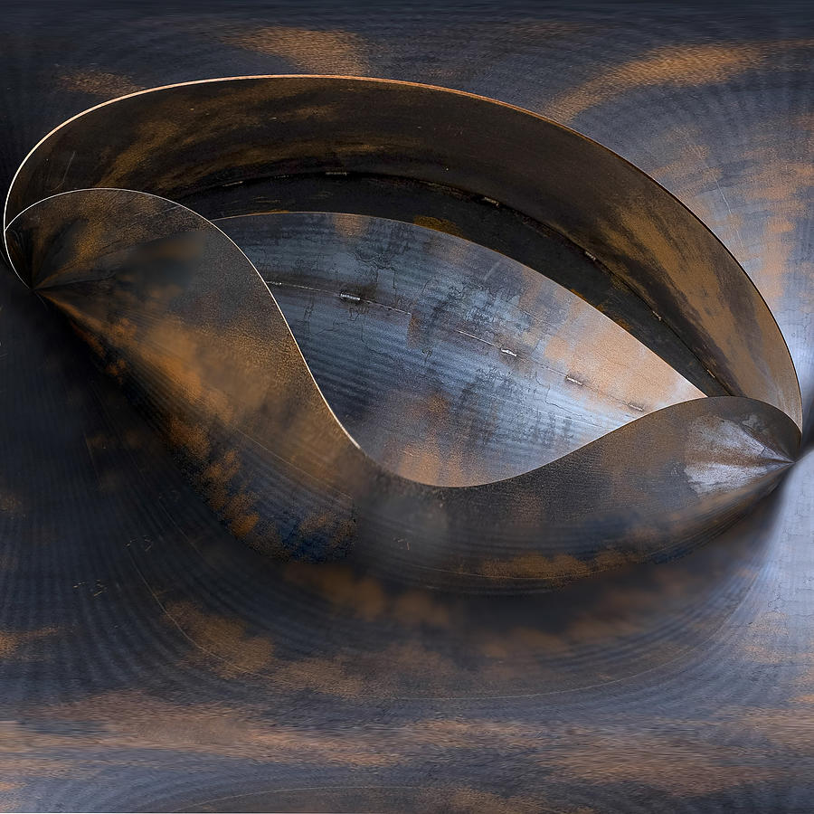 Abstract Photograph - Metal Shape by Gerard Valckx
