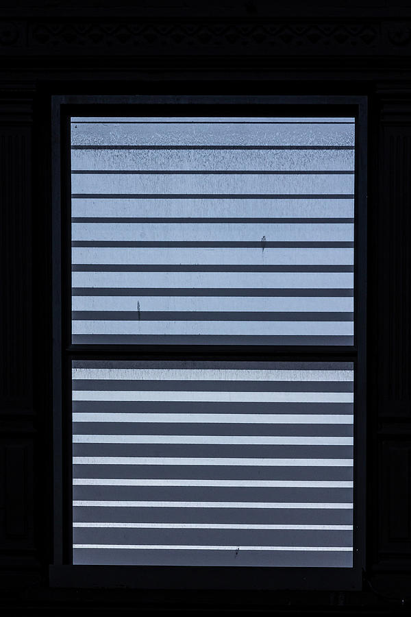 Metal Window Blinds Photograph by Robert Ullmann