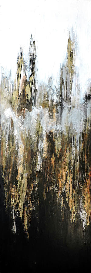 Abstract Painting - Metalico I by Leticia Herrera
