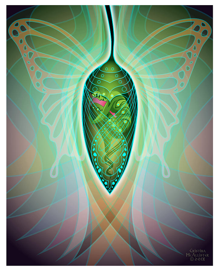 Butterfly Digital Art - Metamorphical by Cristina McAllister