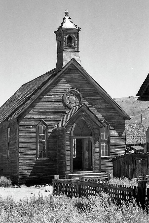 Methodist Church, Bodie Photograph by Jerry Griffin