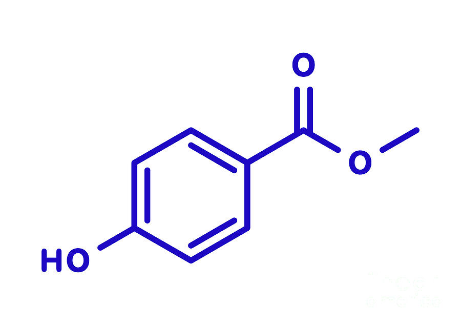 Methyl Paraben Preservative Molecule Photograph by Molekuul/science ...